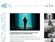 Tablet Screenshot of coopvideo.ca